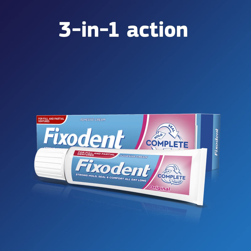 Fixodent Complete denture adhesive, 70 g - NewNest Australia