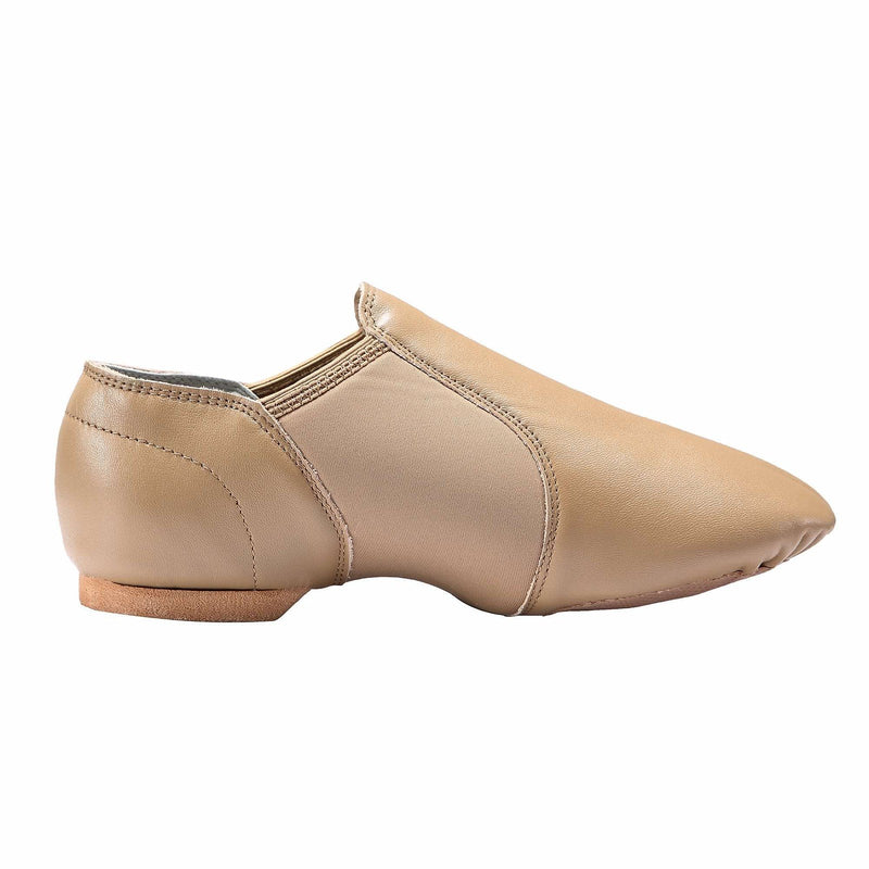 Dynadans Women's Leather Upper Slip-on Jazz Shoe 8.5 Women/8 Men Brown - NewNest Australia