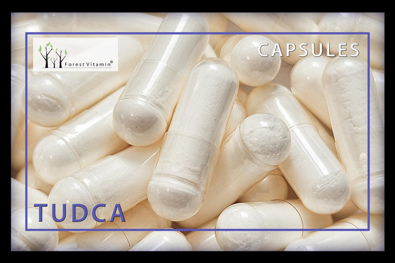 TUDCA - Forest Vitamin TUDCA 250mg Capsules - Tauroursodeoxycholic Acid - Super Liver Support - Health and Beauty (60) 60 - NewNest Australia