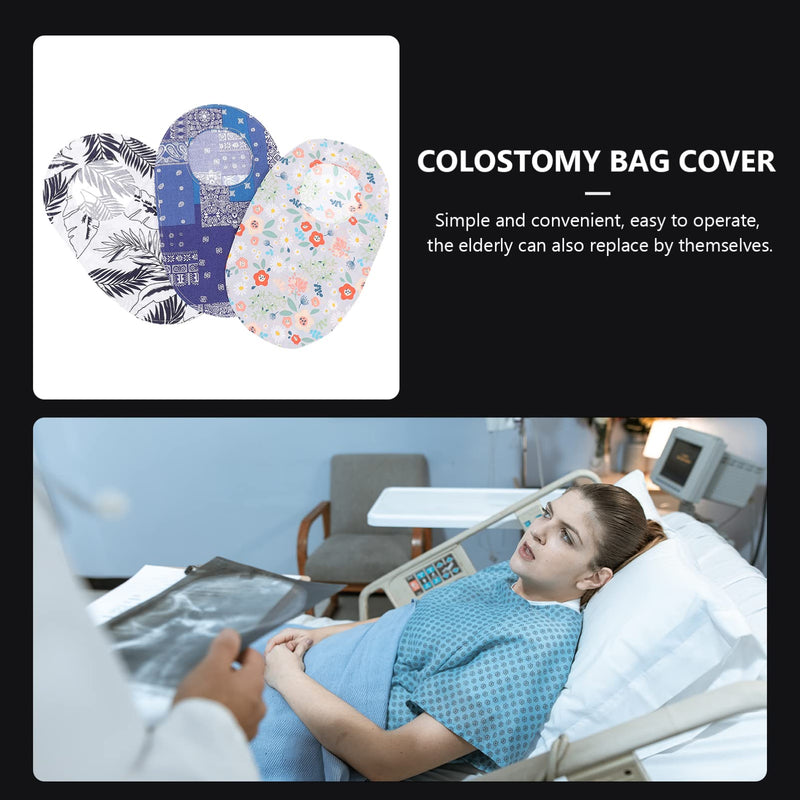 DOITOOL 3pcs Ostomy Colostomy Bags Cover Drainable Ostomy Pouch Protector One Piece Stoma Bags Wraps Cotton Stool Pouch Sleeve for Colonoscopy Ileostomy Stoma Care Supplies - NewNest Australia
