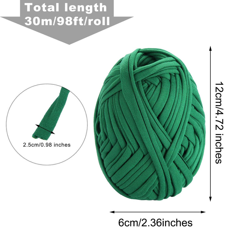 BBTO 30 Meter/ 98 Feet Green Garden Twine Garden Plant Tie Tree Tie Stretchy Plant Support Tie for Garden Office and Home Cable Organizing, Craft Supplies (1 Roll) (1) 1 - NewNest Australia
