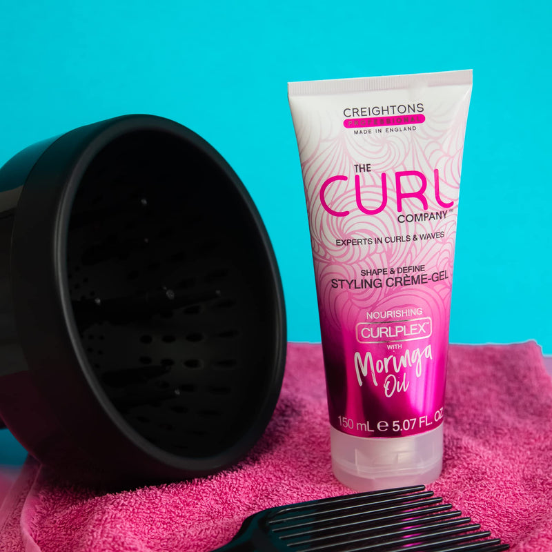 Creightons Professional The Curl Company Shape and Define Styling Creme-Gel (50 ml Travel Size Mini) - Experts in Curls and Waves; Professionally Formulated with Nourishing Moringa Oil - NewNest Australia