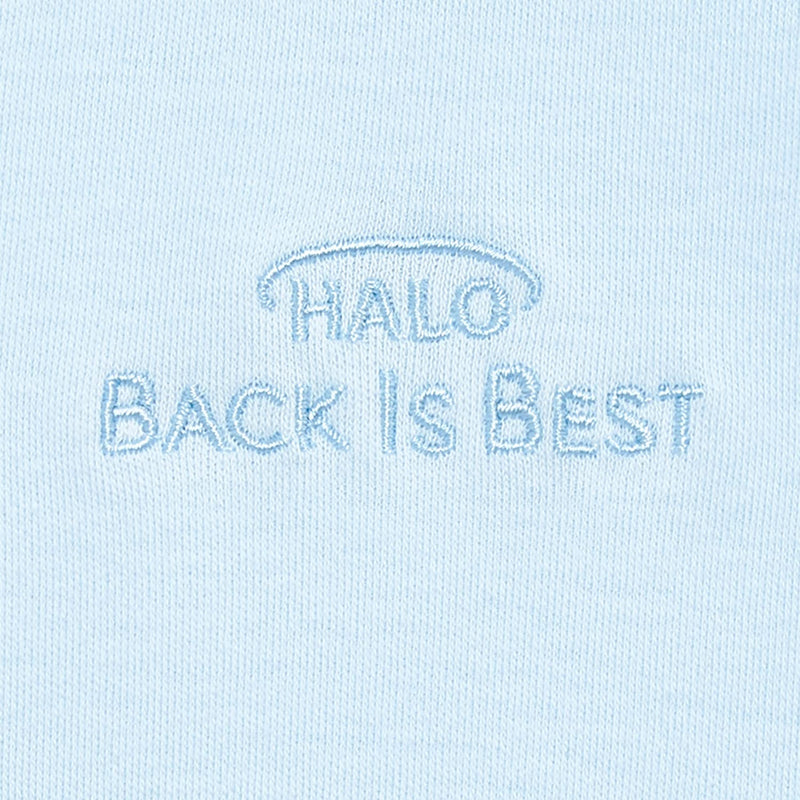 HALO Sleepsack 100% Cotton Wearable Blanket, TOG 0.5, Baby Blue, Large Large (Pack of 1) - NewNest Australia
