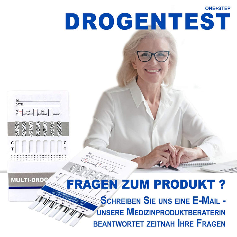 5 x One+Step Multi Drug Test - Determine 5 types of drugs with one test - NewNest Australia