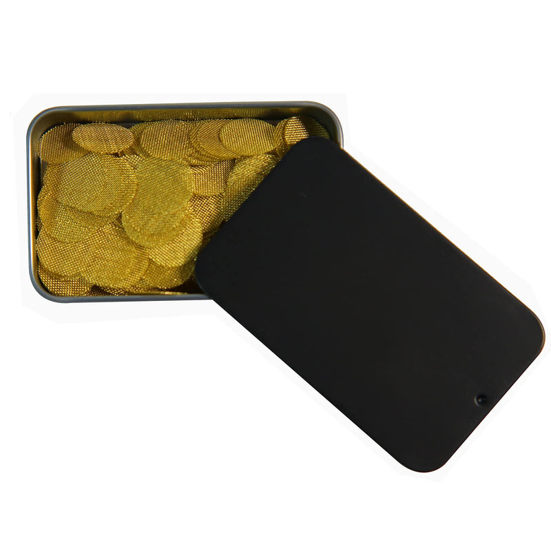 IKKKC 200 PCS 1/2 Pipe Screens, Brass Pipe Screen Filters 0.5 inch Metal Screens with Black Storage Box - NewNest Australia