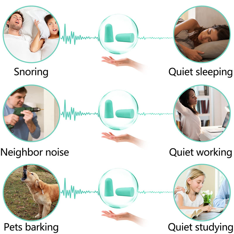 Gvolatee Soft Ear Plugs For Sleeping, 60 Pairs Snr 38 Db Ohropax Classic, Reusable Small Ear Canal And Children'S Ear Protection Earplugs For Snoring, Relaxing, Sleeping, Learning, Loud - NewNest Australia