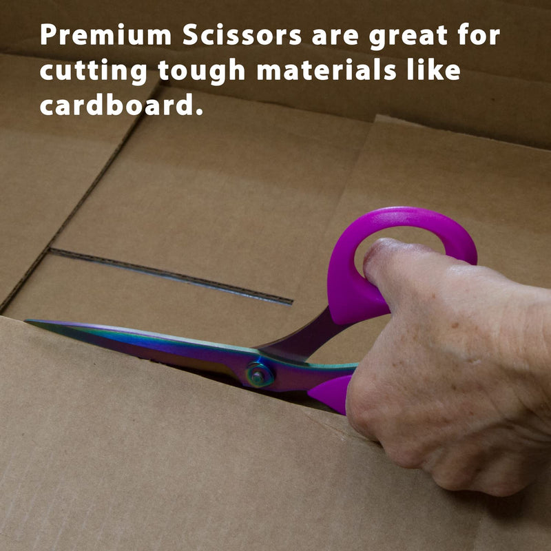 Lefty’s Left Handed Scissors - Stainless Steel Durable Blades - Great for Sewing, Cutting Fabric, Kitchen, General Purpose, School items - Gifts for Left-Handed People, Adults, Student, Men and Women - NewNest Australia