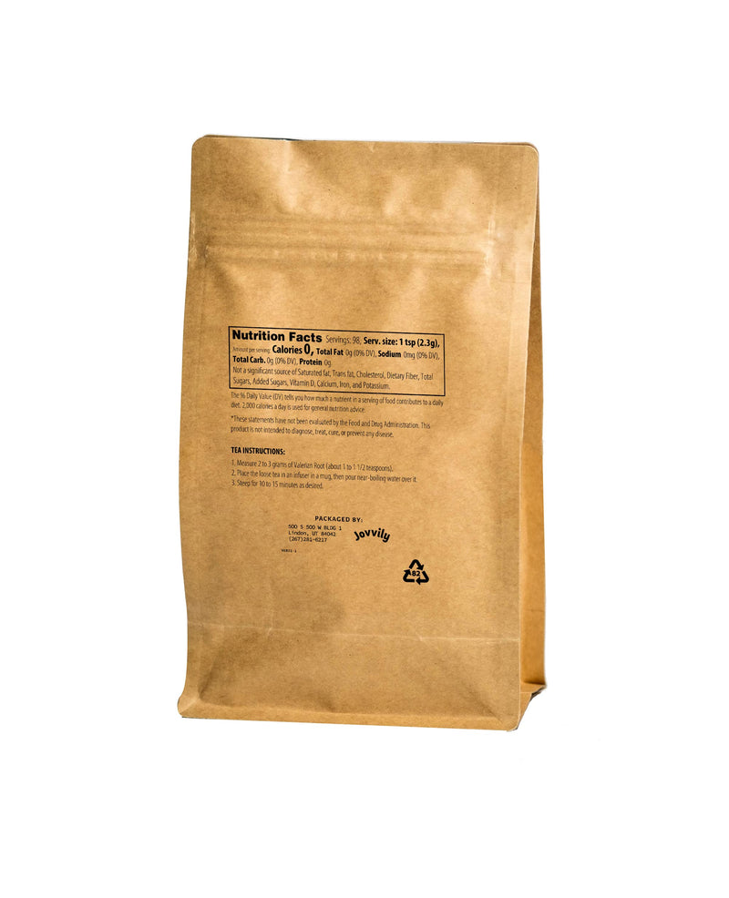 Jovvily Valerian Root (Cut & Sifted) - 8oz - Herbal Tea - Stews - Relaxation & Restful Sleep* 0.5 Pound - NewNest Australia