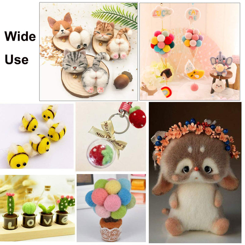 Complete Wool Felting Tool Kit,Needle Felting Supplies Needle Felting Kit with 90Pcs Needle Felting Needles,3Pcs Needle Bottles,2Pcs Needle Felting Pen,Needle Felting Tools for Beginner,Professional - NewNest Australia