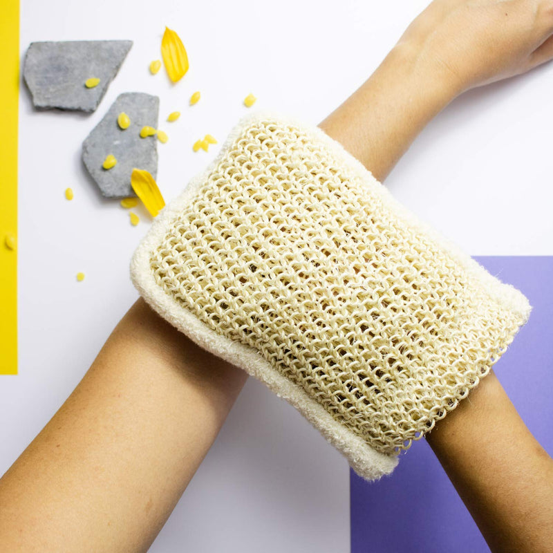 Sisal massage glove - deep peeling effect thanks to coarse structure peeling on the whole body. Made in Turkey - Sarenius Premium Spa - NewNest Australia