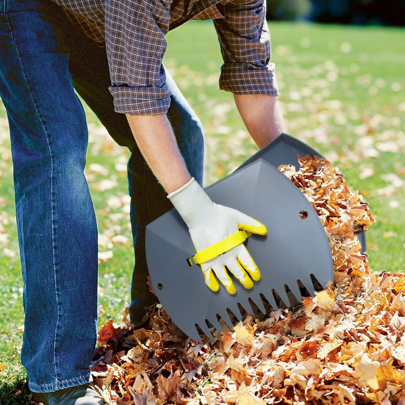 Jardineer Garden Leaf Scoops Yard, Leaf Grabber Claws Lightweight, Yard Rake Grabber - Removal of Grass, Lawn Clippings, Twigs or Debris (1 Pack) 1 - NewNest Australia