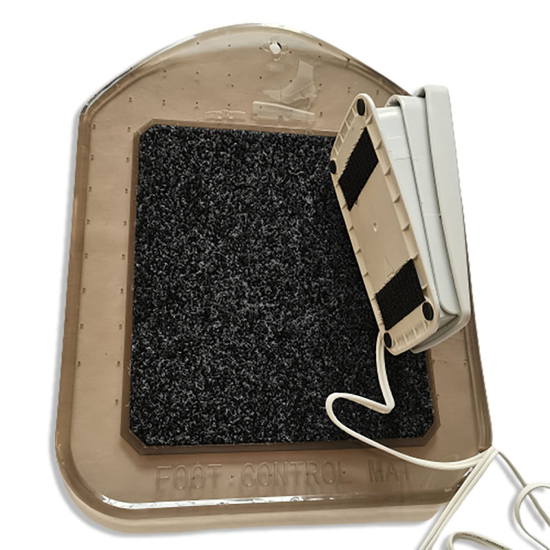 YICBOR Sewing Machine Foot Control Pedal Mat Includes 2pcs Sticky Strips to Keep Foot Pedal Steady on Hard Floor or Carpet. - NewNest Australia