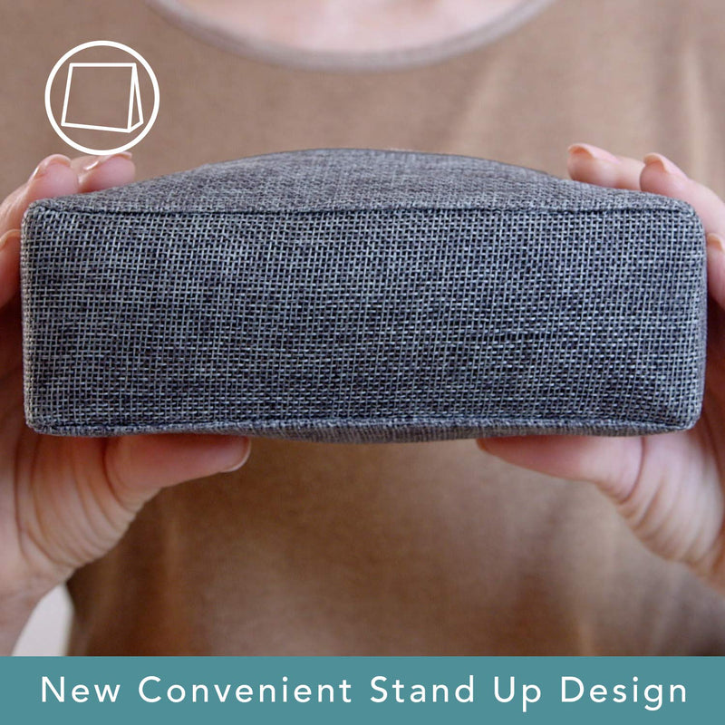 MOSO NATURAL: The Original Air Purifying Bag. 300g Stand Up Design. For Closets, Bathrooms, Pet Areas. An Unscented, Chemical-Free Odor Eliminator (Charcoal) 1 Pack - NewNest Australia