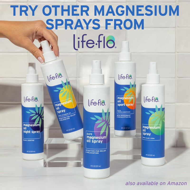 Life Flo Health Pure Magnesium Oil, 8 oz - NewNest Australia