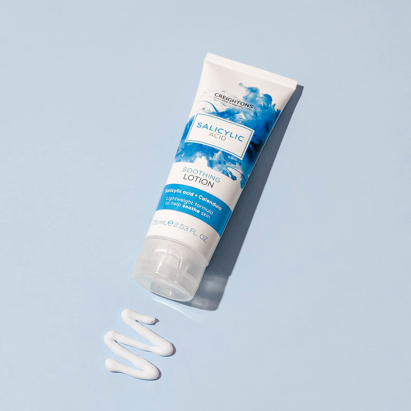 Creightons Salicylic Acid Soothing Lotion (75ml) - With salicylic acid & calendula, a moisturising, lightweight lotion to help soothe and care for angry, blemish-prone skin - NewNest Australia