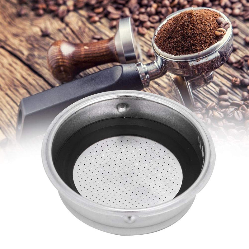 1 Cup 51mm Coffee Filter Basket, Detachable Stainless Steel Espresso Machine Portafilter Accessories for Home Office - NewNest Australia