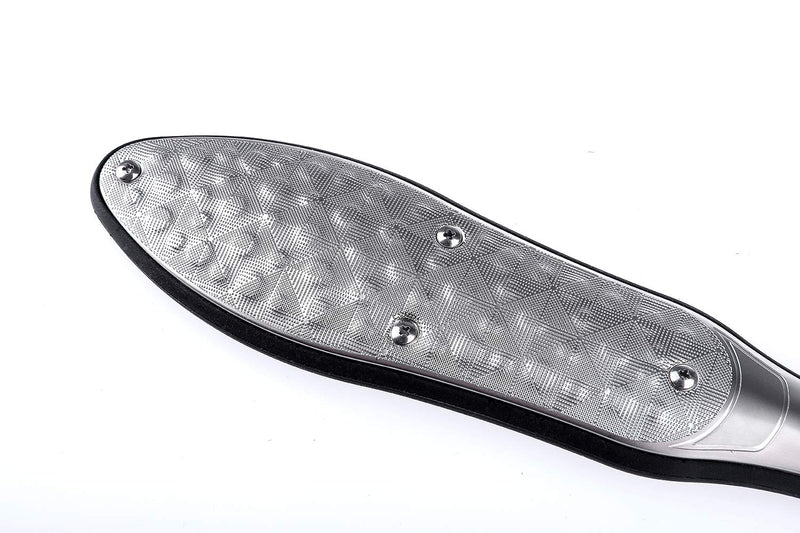 Foot File Callus Remover - G.Liane Professional Foot Scrubber Stainless Steel Colossal Pedicure Foot Rasp Callus Removal Double Sided Pedicure Foot Care Tool for Extra Smooth and Beauty Foot (Black) Black - NewNest Australia
