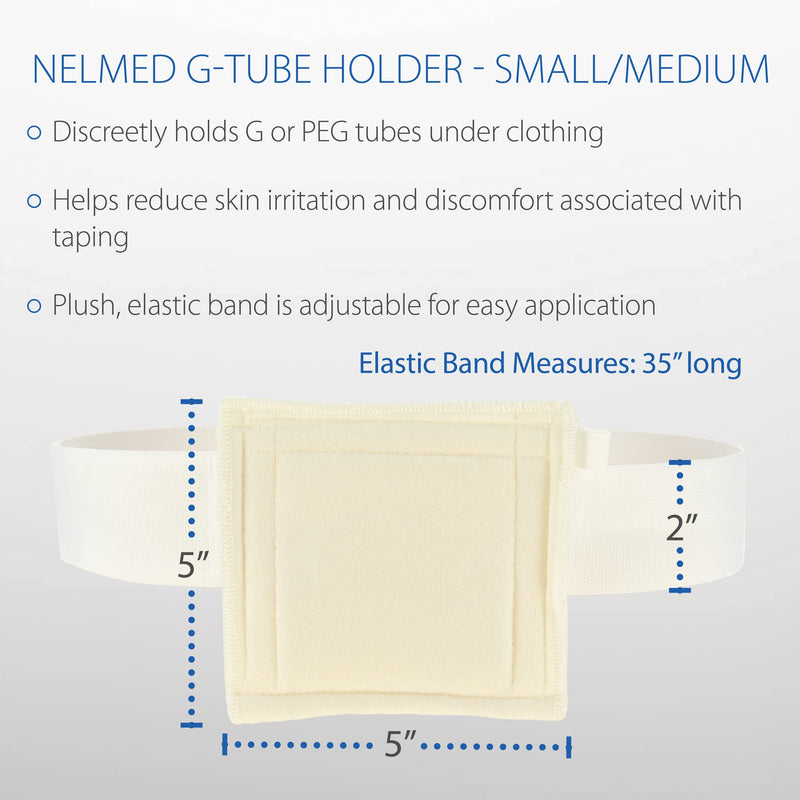 Core Products NelMed G-Tube Holder - Small/Medium 30-45 inch Waist Small/Medium (Pack of 1) - NewNest Australia