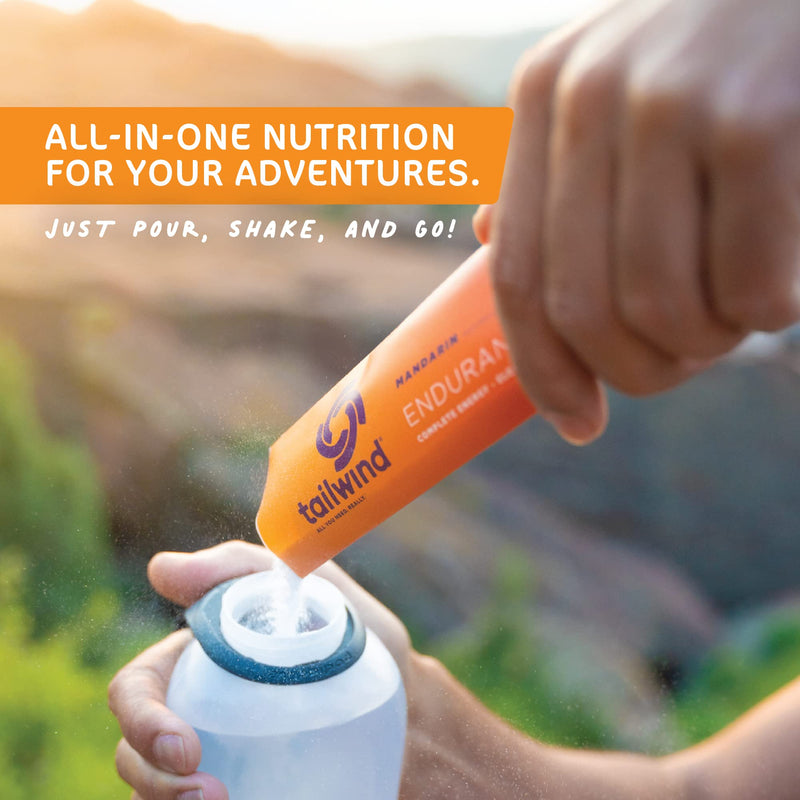 Tailwind Nutrition Endurance Fuel Mandarin Orange 12 Stickpack Starter Set for Running, Cycling, Marathon, Triathlon, Ditch the Energy Gels, Bars, Chews and try Tailwind as a replacement - NewNest Australia
