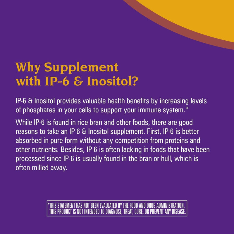 Nature's Way Cell Forté IP-6 & Inositol Supplement, Gluten-Free, Vegan, 240 Capsules - NewNest Australia