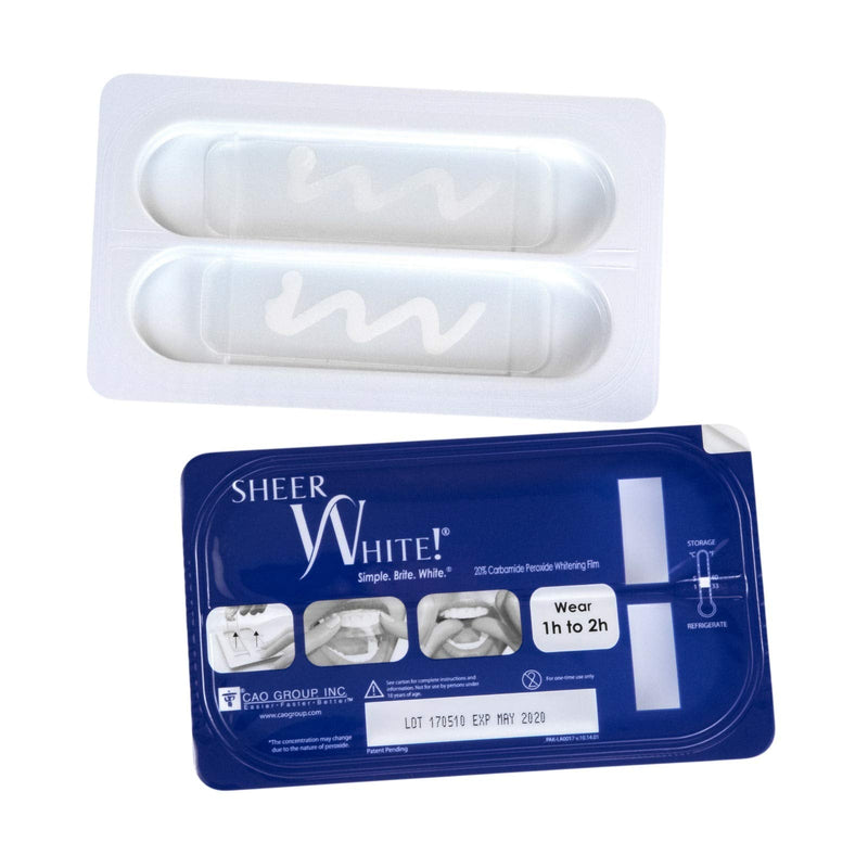 Teeth Whitening Strips - Sheer White! 20% Professional Teeth Whitening Strips Films Kit - NewNest Australia