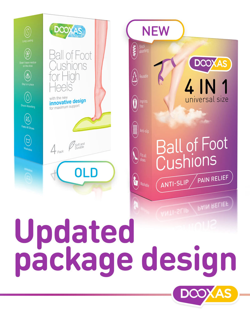 Dooxas Bunion Cushion For High Heels Shoes Metatarsal Pads For Women - Soft Gel Shoe Insoles Relieve Foot Pain - An Innovative Insoles Shape Design Adhesive Comfort, All In One - NewNest Australia