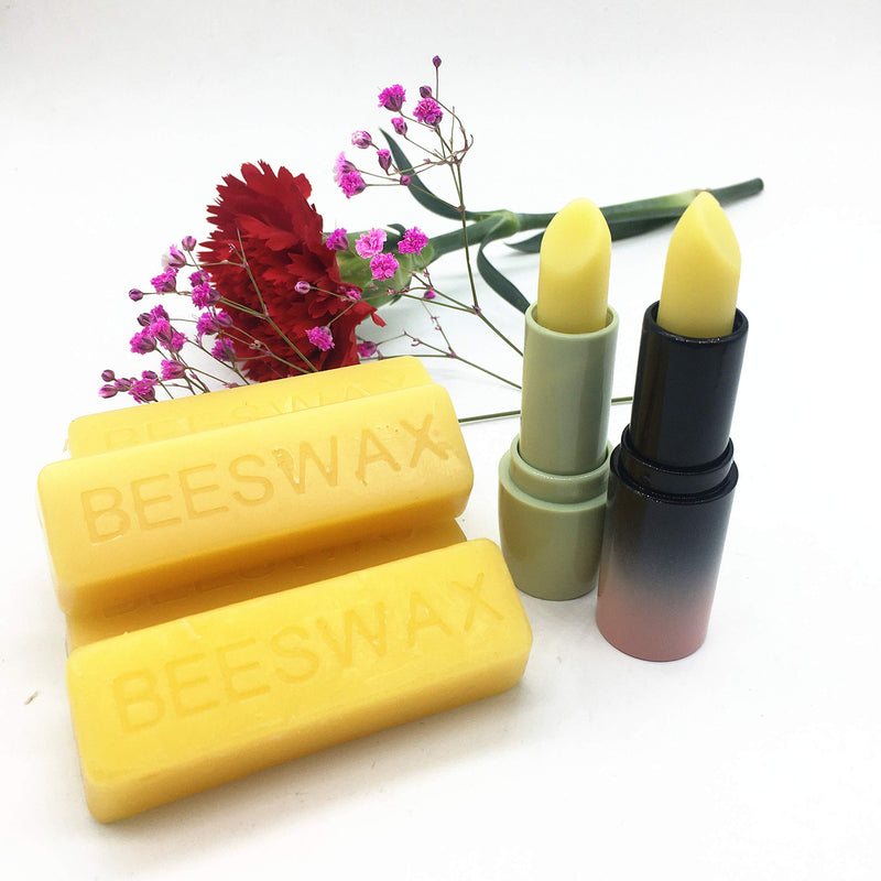 Beesworks® (6) 1oz Yellow Beeswax Bars - Package of (6) 1oz Bars (6oz) - Cosmetic Grade 1 - NewNest Australia