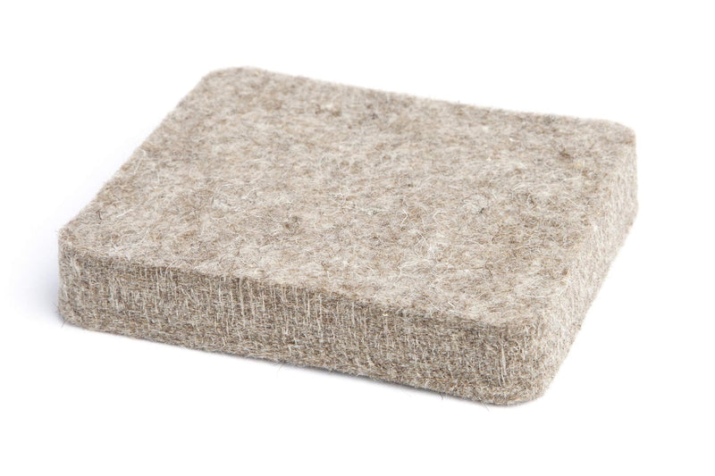 Made in USA, Needle Felting Pad, 5 x 6 x 1 inch, 100% Natural Wool, Soft, Good for Basic Felting 5 x 6 Soft - NewNest Australia