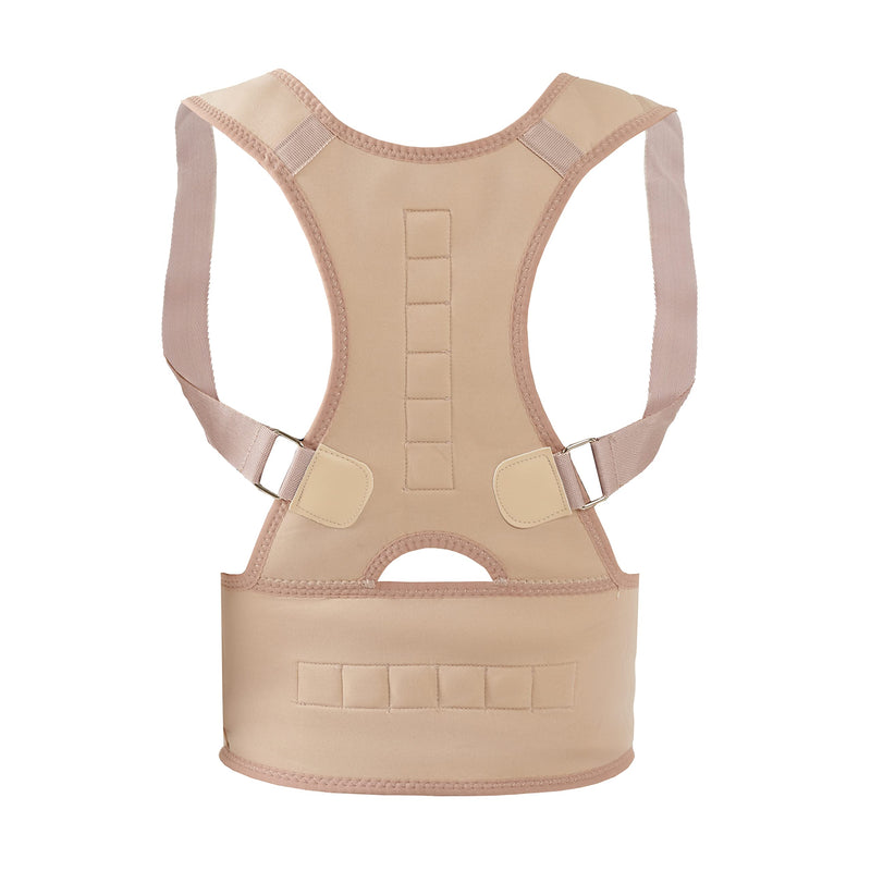 Mq Perfect Posture Corrector - Adjustable Magnetic Brace - Neoprene Back Trainer With Padding - Supports Posture, Can Relieve Back And Shoulder Pain - 49 X 48 X 0.5 Cm, Xl - NewNest Australia