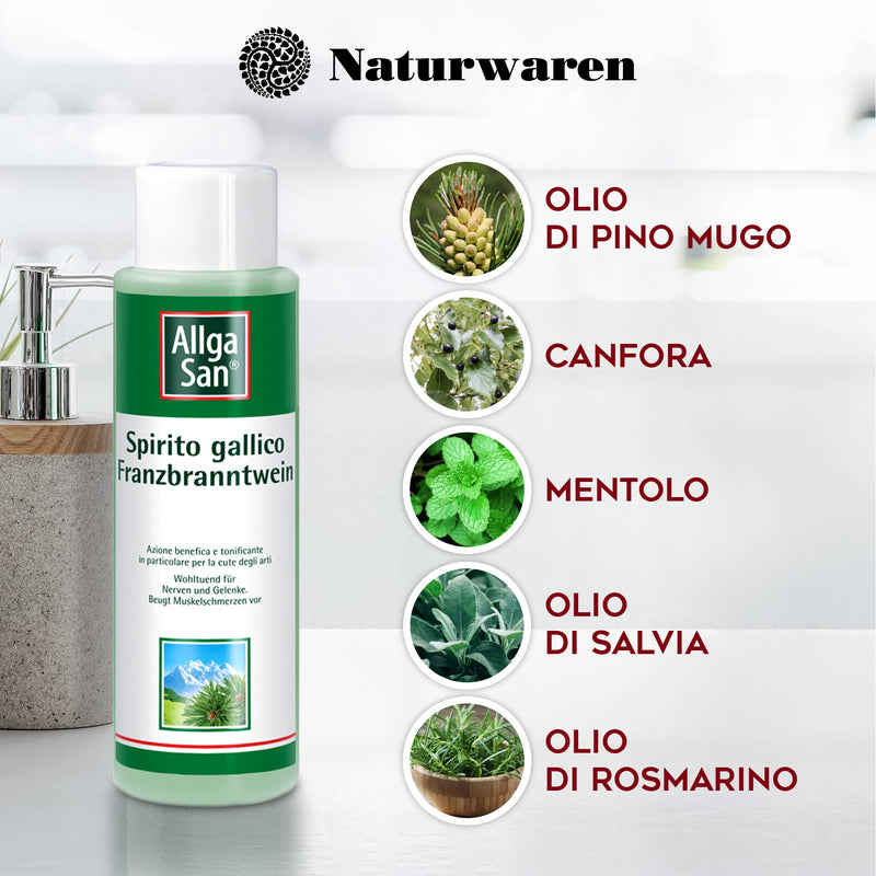 Allgäu mountain pine Theiss Naturwaren GmbH ALLGÄUER LATSCHENK. Rubbing alcohol extra strong, 250 milliliters - NewNest Australia