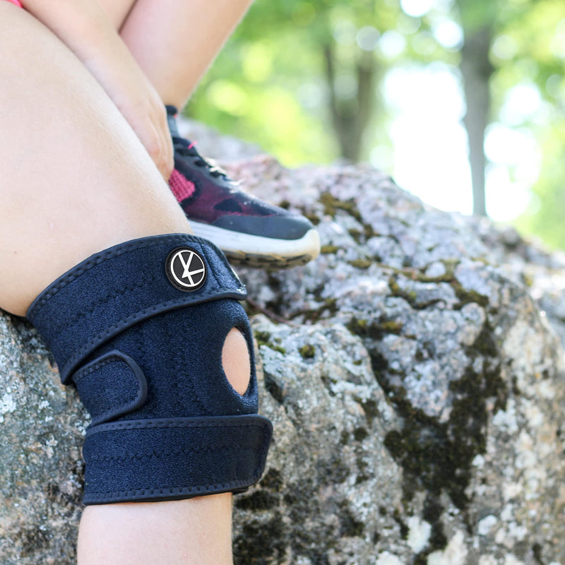 Karm Knee Support Knee Support Children - For Girls & Boys | Children'S Knee Bandage For Knee Problems & Osteoarthritis & Meniscus & Stabilization & Sports & Football | Kids Knee Support Brace (1 Piece, Black) One Size - NewNest Australia