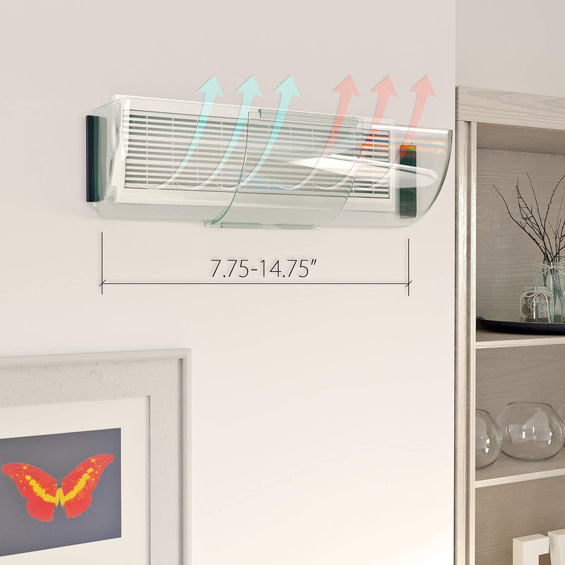 Home Intuition Adjustable Magnetic Heat and Air Deflector for Vents, Sidewall, and Ceiling Registers 1 - NewNest Australia