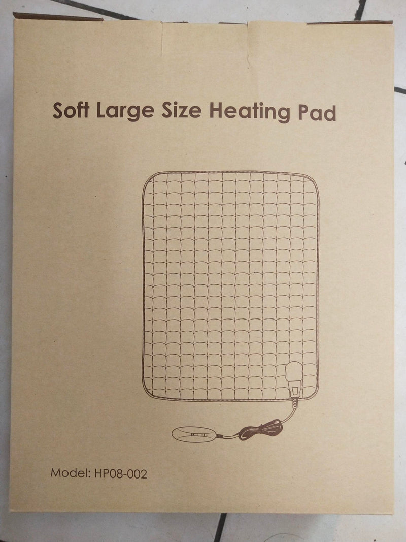 Heating pad with automatic switch-off, electric heat pad 50 x 60cm for back, shoulder, neck and temperature setting in 5 quick heating technology overheating protection - NewNest Australia