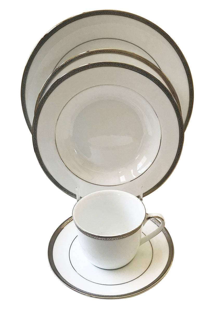 NewNest Australia - 3-5 Piece Upright Dinnerware Plate Place Setting Display Stand (Item #102113) 