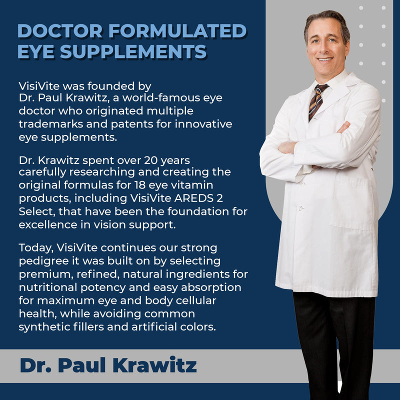 AREDS 2 Select Eye Vitamins for Macular Degeneration - Vitamins for Eyes with Zeaxanthin Plus Lutein Macular Supplement - Premium Macular Health Formula - Eye Supplements for Adults - 60 Capsules - NewNest Australia