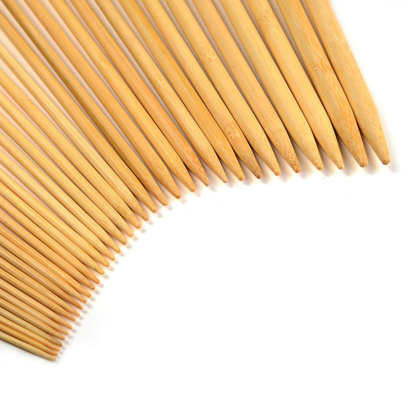 LIHAO 36 PCS Bamboo Knitting Needles Set (18 Sizes From 2.0mm to 10.0mm) - NewNest Australia
