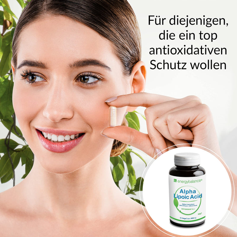 Alpha Lipoic Acid 600 mg – 90 Vegecaps - NewNest Australia