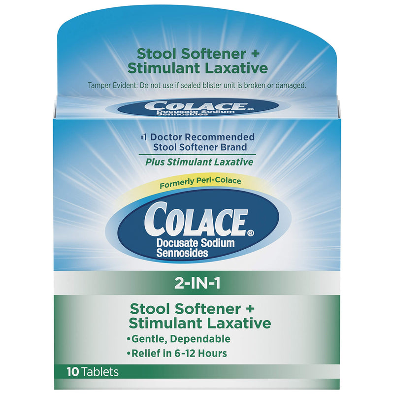 Peri-colace 10 Count (Pack of 1) - NewNest Australia