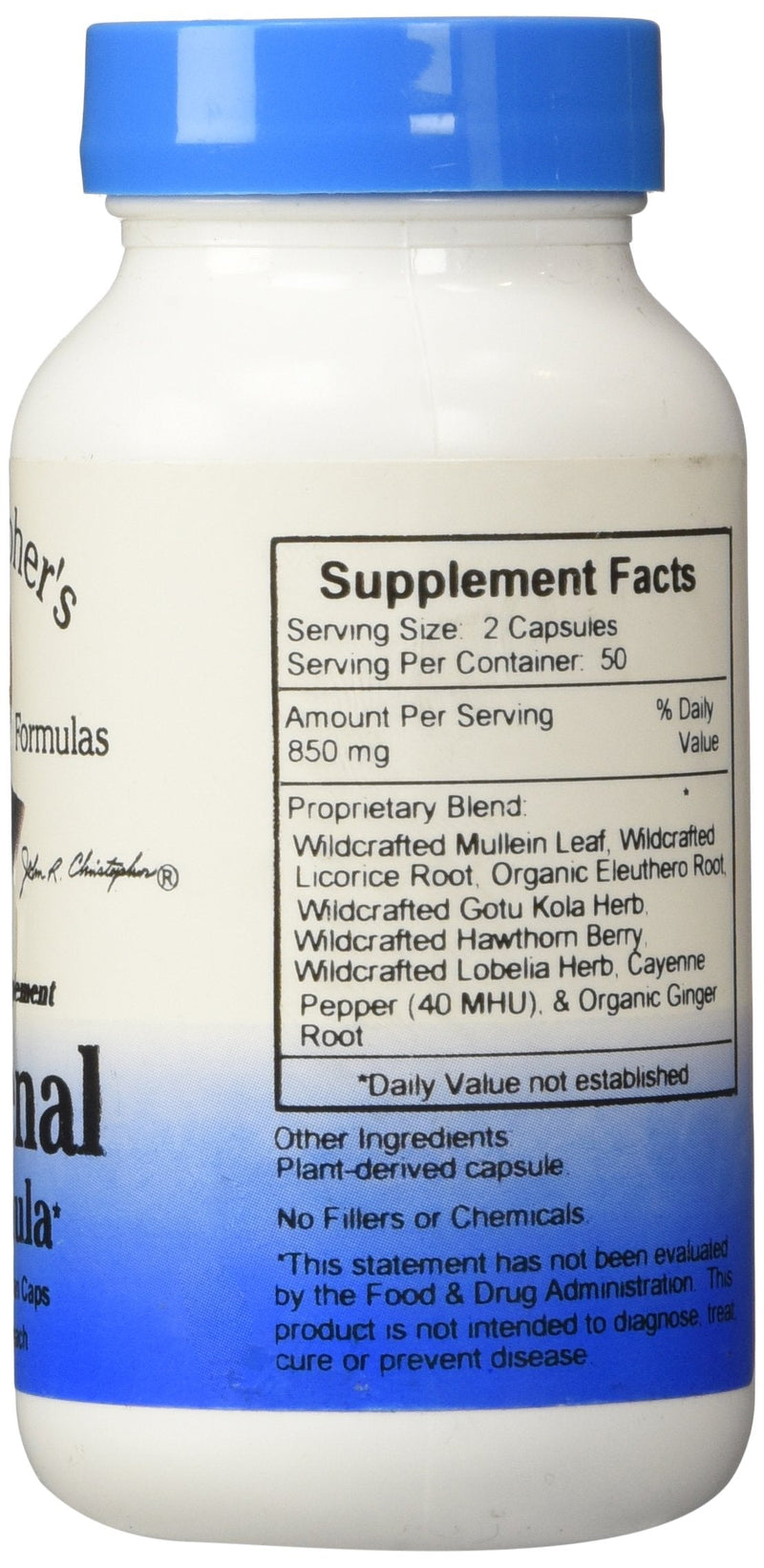 Adrenal Formula Dr. Christopher 100 VCaps - NewNest Australia