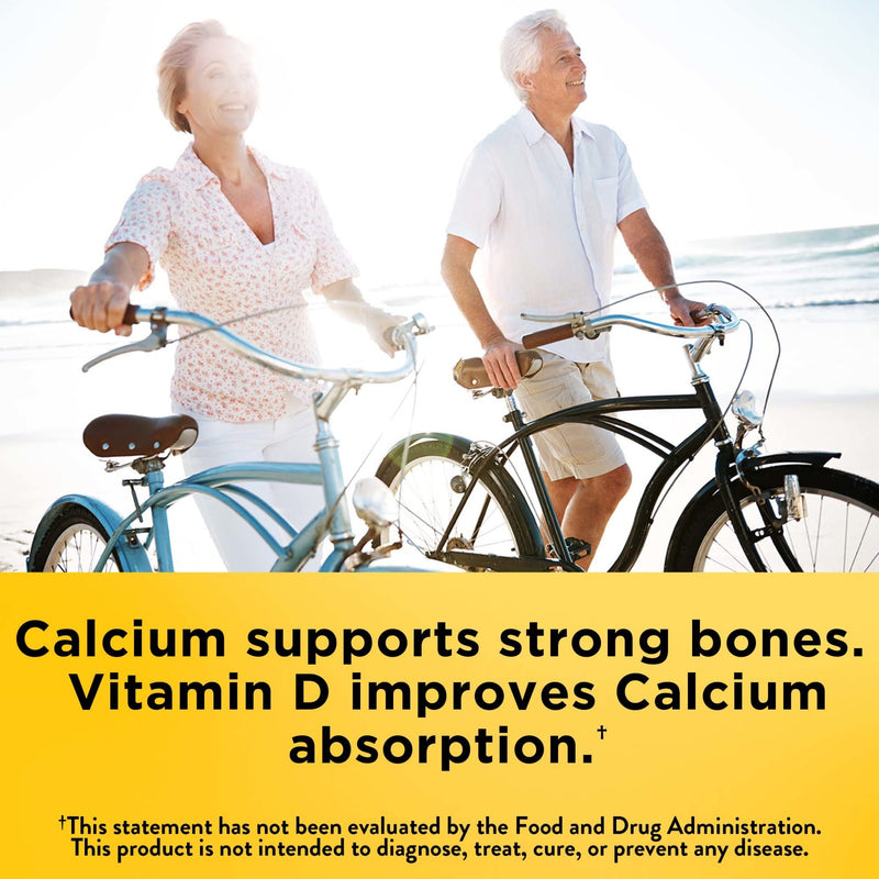 Nature Made Calcium 600 mg Tablets with Vitamin D3, 220 Count Value Size (Packaging May Vary) - NewNest Australia