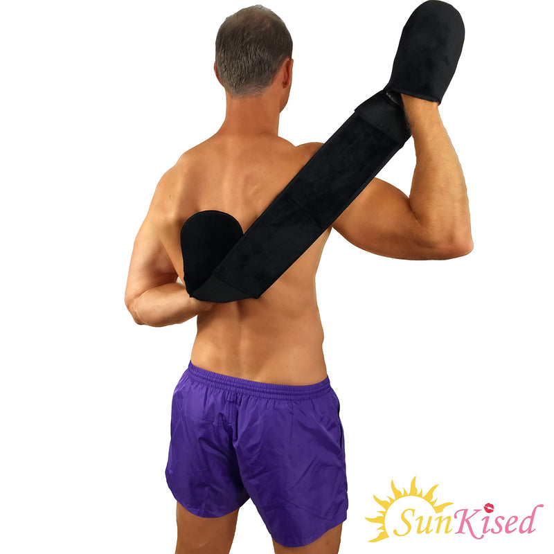 Tanning Mitt For Full Back and Body Tanning Experience With Long Lasting Streak Free Results Including Those Hard To Reach Places New 2019 Velvet Soft Applicator Mit Version 3 in 1 Mittens - NewNest Australia