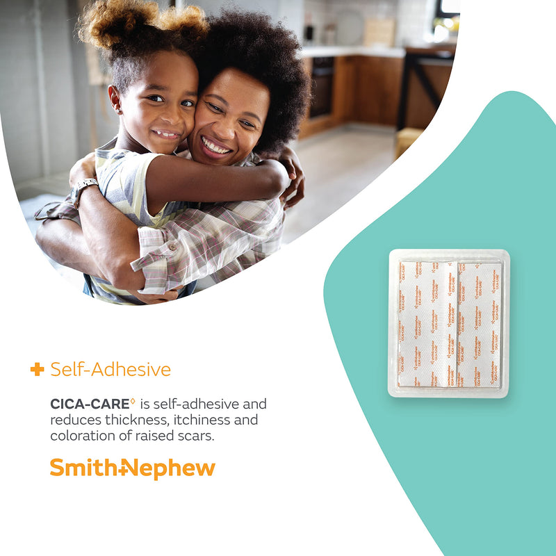 Smith+Nephew CICA-CARE Self-Adhesive Silicone Gel Sheet for Scar Management, Wound Care Product, 5 Inches by 6 Inches - NewNest Australia