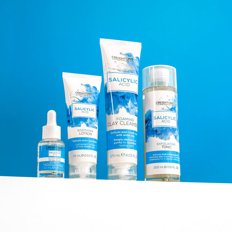 Creightons Salicylic Acid Soothing Lotion (75ml) - With salicylic acid & calendula, a moisturising, lightweight lotion to help soothe and care for angry, blemish-prone skin - NewNest Australia