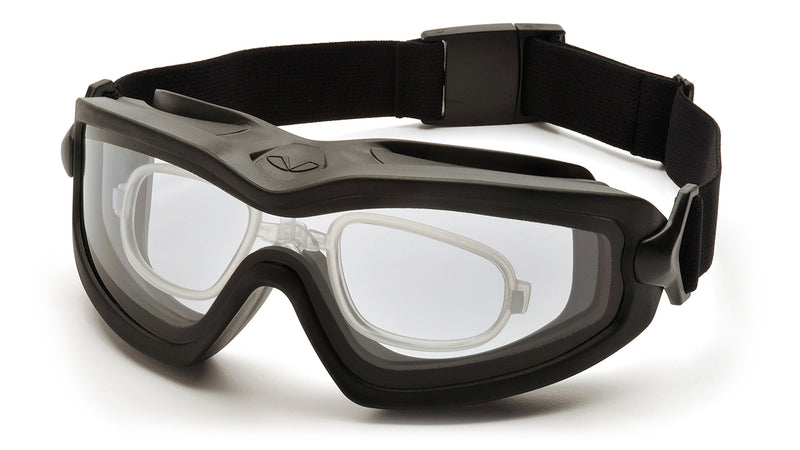 Pyramex V2G Safety Goggles with Adjustable Strap, Rx Insert for V2G Plus, Clear - NewNest Australia