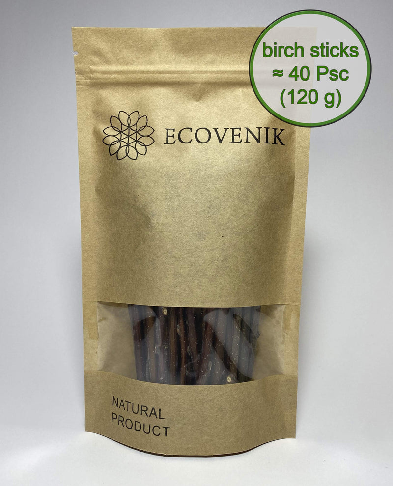 120 Gram - Wood Sticks for Crafts - 6 Inch Birch Wood Craft Sticks - Natural Twigs Sticks for Crafting, DIY School Projects, Card Making, Embellishments & Photo Props 120 g - NewNest Australia