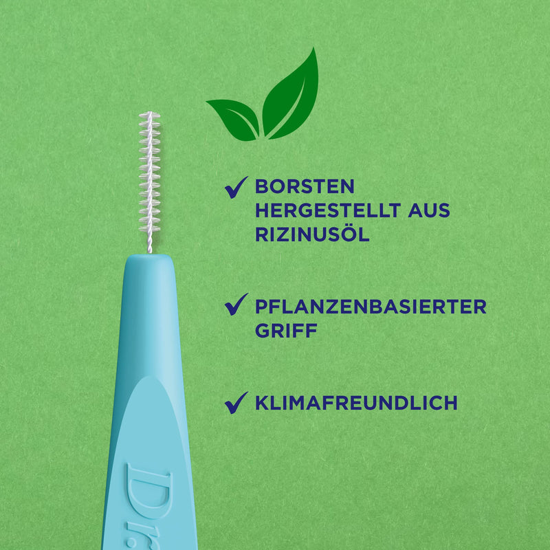 Dr.BEST GreenClean Interdental, Bigpack Size 3, 30 pieces - interdental brushes for gentle cleaning of the spaces between teeth - NewNest Australia