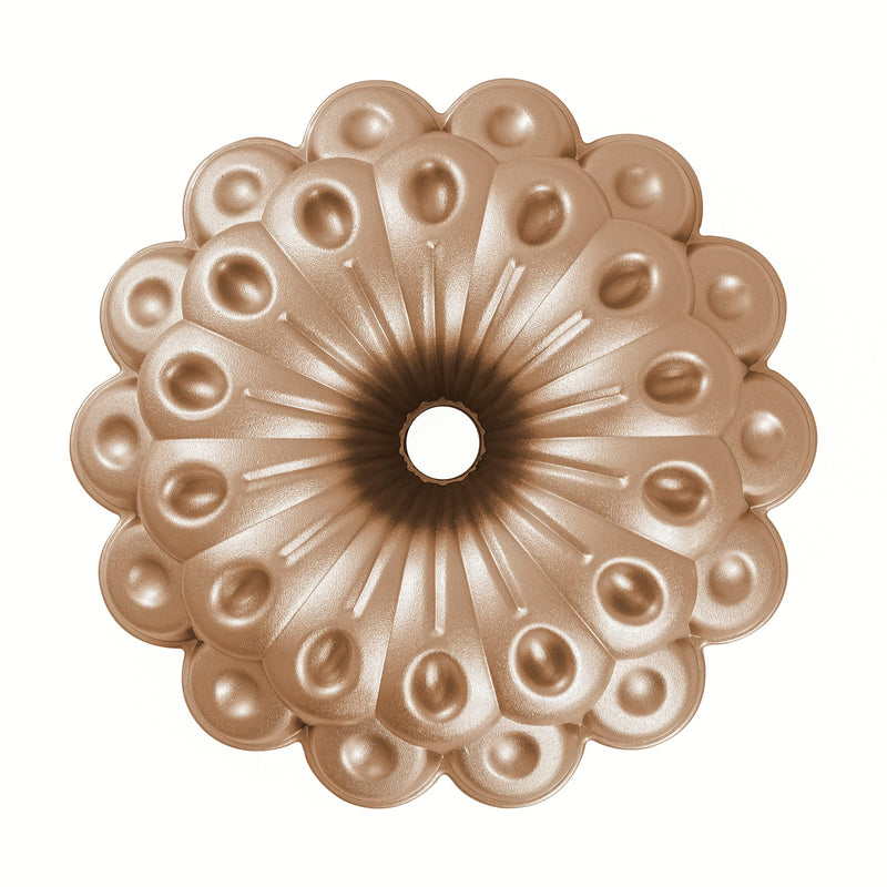 Baker's Secret Bunt Pan 9" Marquise, Extra Thick Cast Aluminum Bundt Cake Pan Baking Pan,2 Layers Non-stick Coating For Easy Release, Baking Supplies- 10cup Cast Aluminum Collection - NewNest Australia