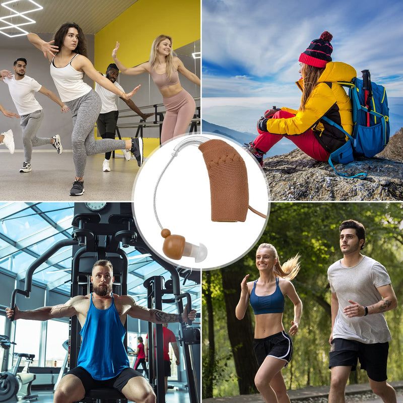 Hearing Aid Protectors and Clip - Corded Fabric Cover with Clasp Protects from Dirt Dust Sweat & Moisture Reduces Wind Noise & Prevents Loss Fits Most (1-Inch, 1.25-Inch, 2-Inch) BTE Devices - NewNest Australia