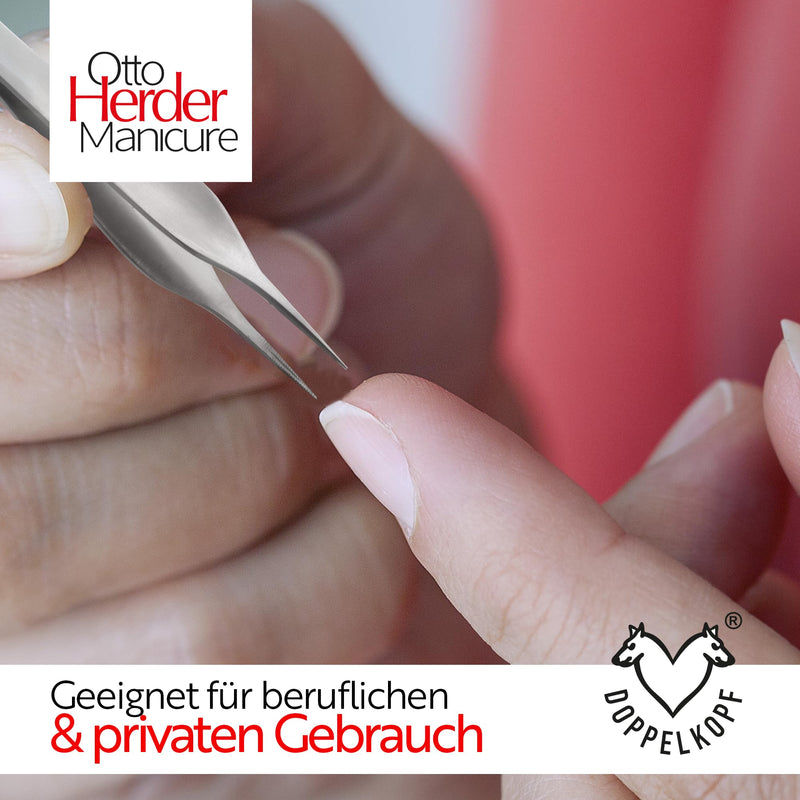 Otto Herder ‚ Splitter Tweezers According To Feilchenfeld Rust-Proof 11.3 Cm ‚ Tweezers Pointed For Accurate Gripping Smallest Splitters Thanks To Micro-Teeth ‚ Medical Pointed - NewNest Australia