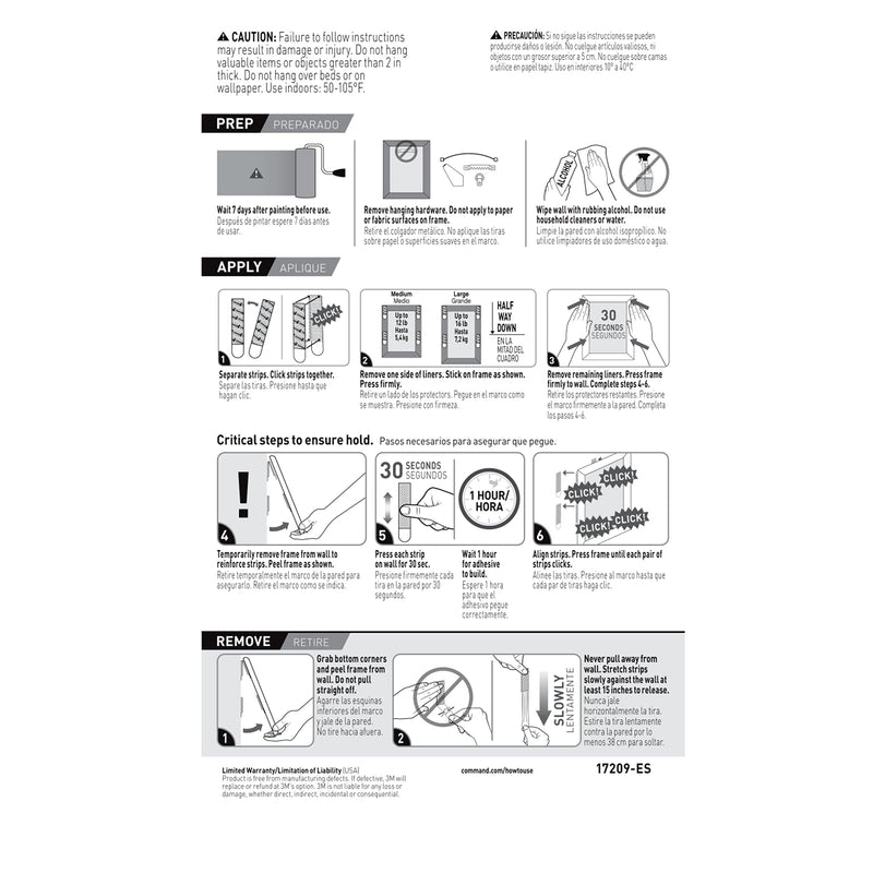 3M Command Damage-free hanging mega pack 12pairs 12lb, 5.4kg 28 Pairs - NewNest Australia